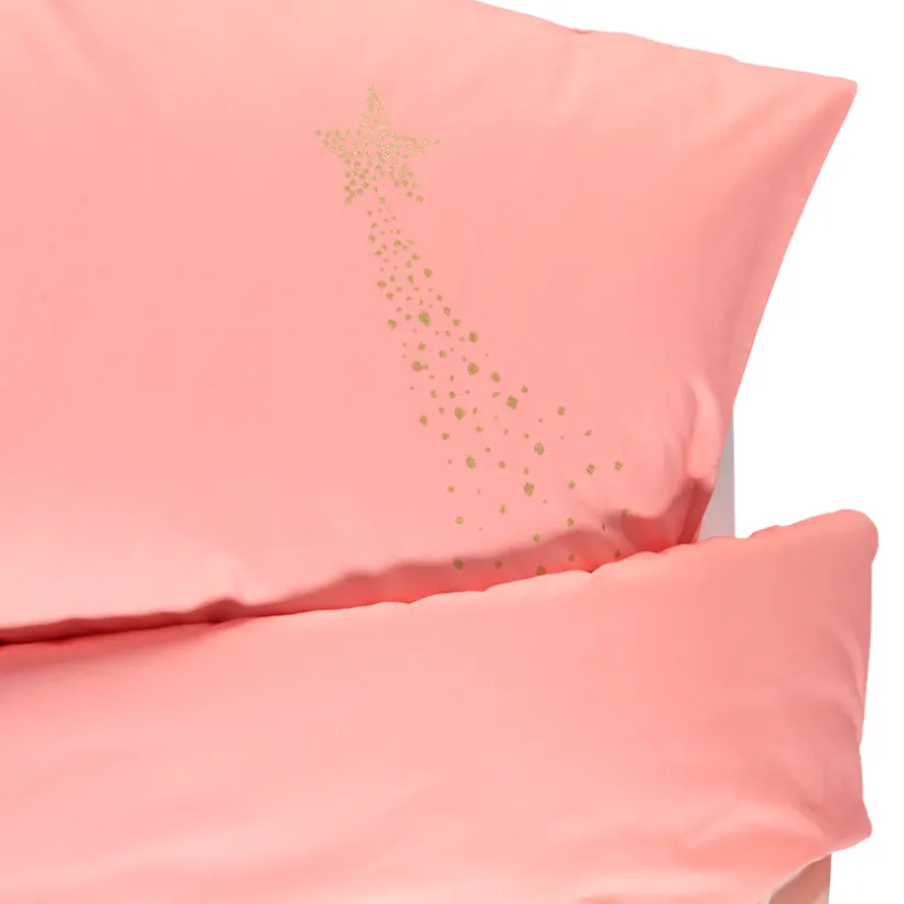 Parure de lit avec housse de couette et taie d'oreiller Magic bird