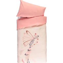Parure de lit avec housse de couette et taie d'oreiller Magic bird