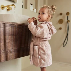 Peignoir de bain éponge 1-2 ans en jacquard Miffy nougat