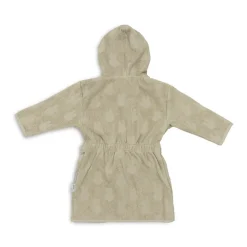 Peignoir de bain éponge 3-4 ans en jacquard Miffy olive green