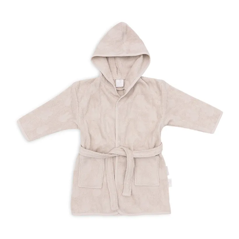 Peignoir de bain éponge 3-4 ans en jacquard Miffy nougat