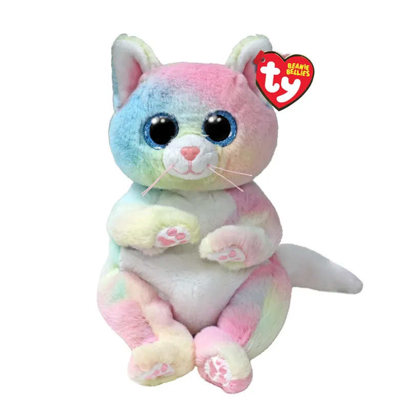 Peluche Beanie Bellies 15 cm Jenni le chat