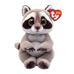Peluche Beanie Bellies Petey le raton-laveur