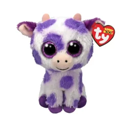 Peluche Beanie Boo's 15 cm Ethel la vache