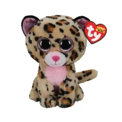 Peluche Beanie Boo's 15 cm - Livvie le léopard