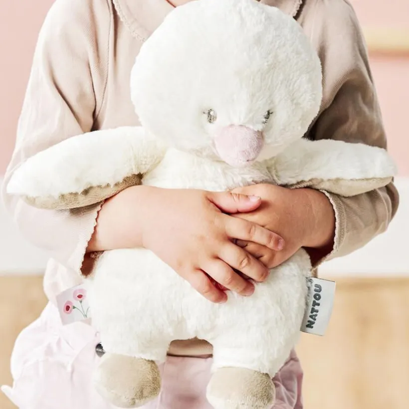Peluche caneton - Fanfan - Sable - 30 cm