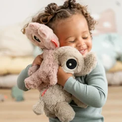 Peluche câlin Bestie 20cm Elphee Sable