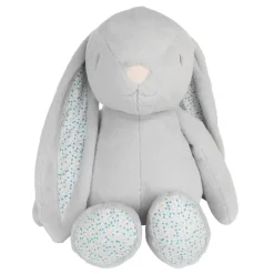 Peluche 60cm Célestin le lapin gris