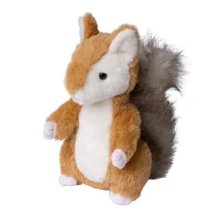 Peluche écureuil 25cm marron