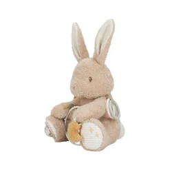 Peluche d'activité lapin Newborn Natural 36 cm