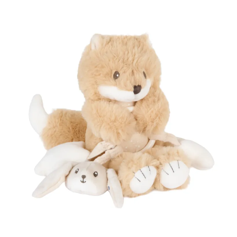 Peluche d'activité Léo le Renard - Bande de Rêveurs