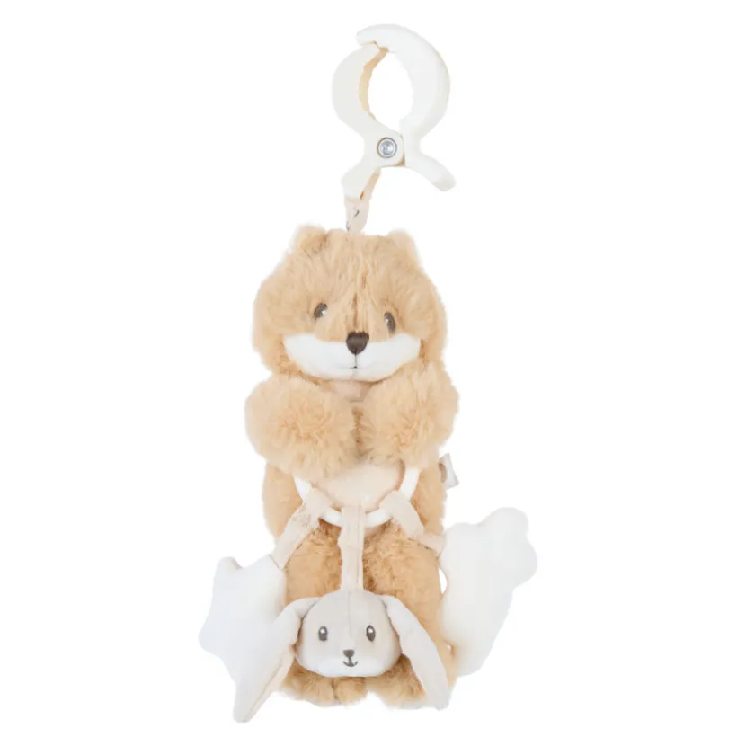 Peluche d'activité Léo le Renard - Bande de Rêveurs