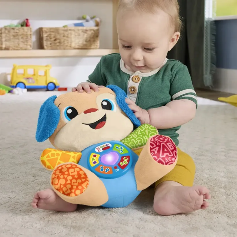 Peluche d'activité Puppy éveil progressif