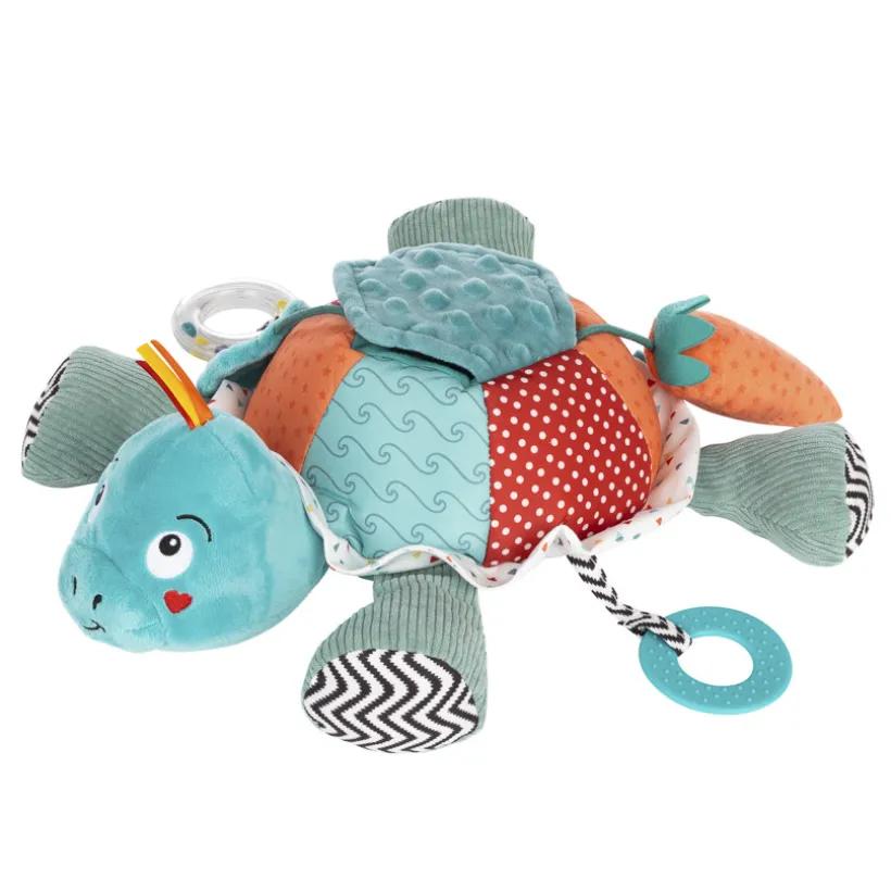 Peluche d'activités Sacha la tortue