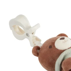 Peluche d'activités à suspendre ourson Roi des Forêts