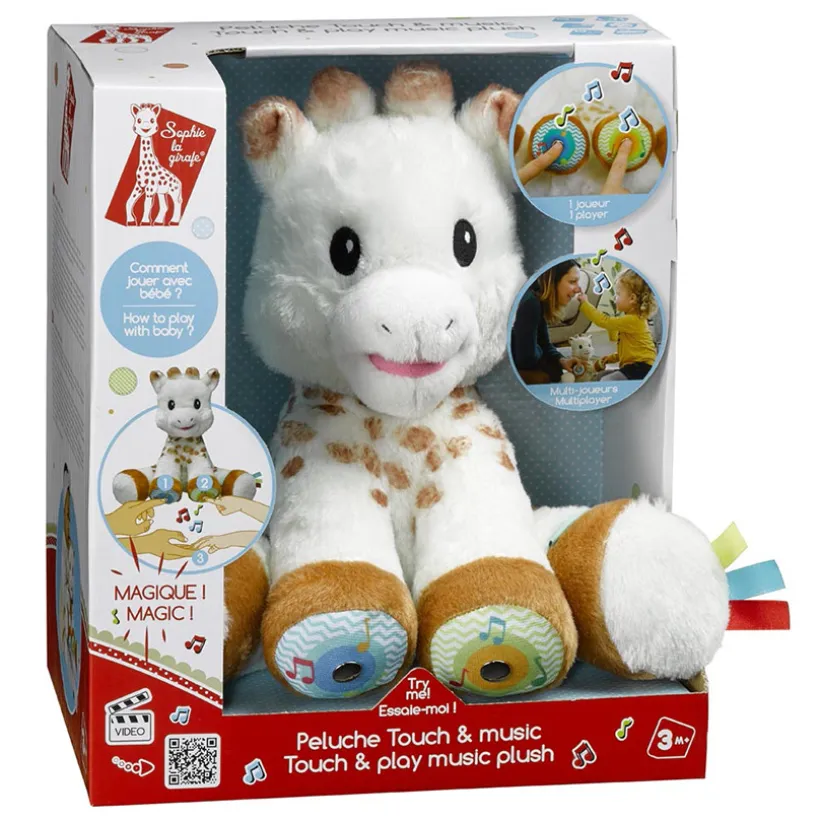 Peluche d'activités Touch & Music - Sophie la Girafe