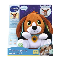 Peluche d'activité Toutou parle avec moi