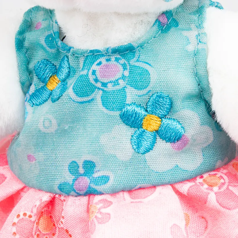 Peluche Diddlina en robe d'été - 20 cm