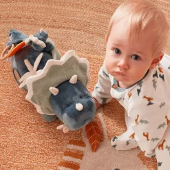 Peluche Dino Tiga Stegi & Ops 42 cm en Veloudoux