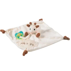 Peluche doudou avec attache-sucette - Sophie la girafe