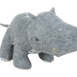 Peluche en feutrine forme hippopotame
