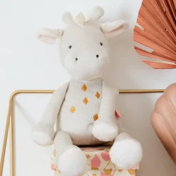 Peluche en veloudoux Gigi 25 cm