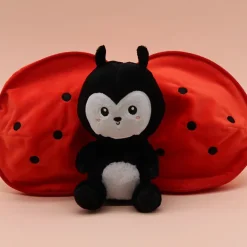 Peluche Flipetz 2 en 1 Comet la coccinelle/tomate