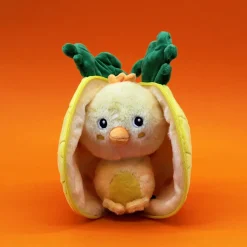 Peluche Flipetz 2 en 1 Nugget le poussin/ananas