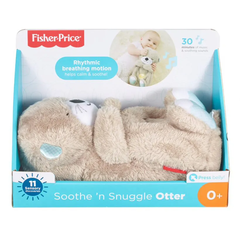 Peluche interactive Ma Loutre Câlins Bonne Nuit