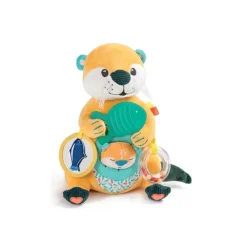Peluche interactive Maman Loutre