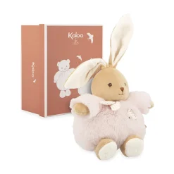 Peluche lapin Patapouf rose
