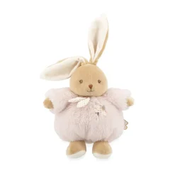 Peluche lapin Patapouf rose