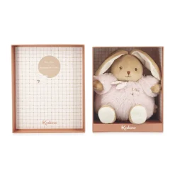 Peluche lapin Patapouf rose