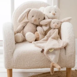 Peluche Lapin-Teddy 34cm