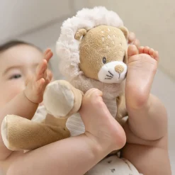 Peluche Lion Ernest - Beige - 32 cm