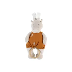 Peluche mini musicale Tiga Girafe en veloudoux