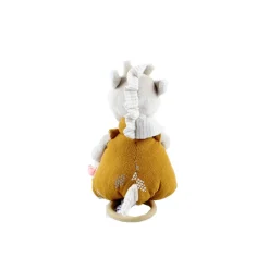 Peluche mini musicale Tiga Girafe en veloudoux