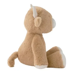 Peluche moyenne 40cm Vache Fluffy Beige