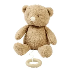 Peluche musicale bébé ours - 25cm - Fanfan - teddy Caramel