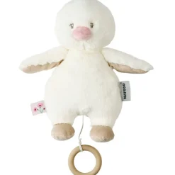 Peluche musicale -Canard blanc - Fanfan - 30cm