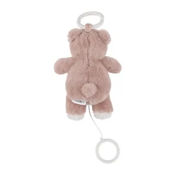 Peluche musicale 20cm Lily l'ours rose