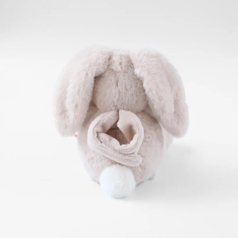 Peluche musicale 20 cm Moka le lapin