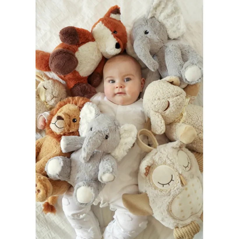 Peluche musicale Elliot - Éléphant gris