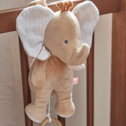 Peluche musicale mini 20cm Eléphant Bali
