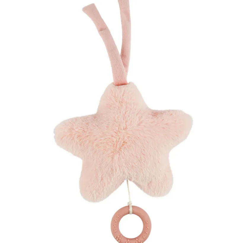 Peluche musicale étoile - FanFan - Rose
