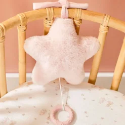 Peluche musicale étoile - FanFan - Rose