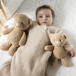Peluche ours - 24 cm - Teddy bébé - Caramel