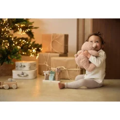 Peluche Ours en bouclettes Teddy Bear wild rose