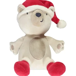 Peluche ourson de Noël en sherpa pour bébé