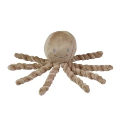 Peluche Pieuvre - Moka - 22 cm